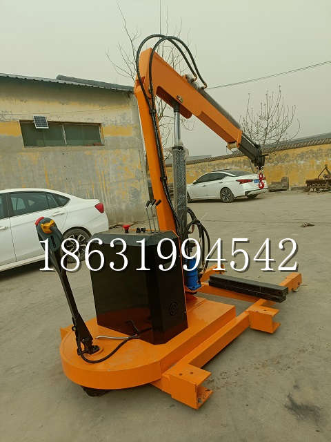 江油市自卸车厢随车吊 自制轮式四不像起重机 四驱平板吊 5吨 贵盛